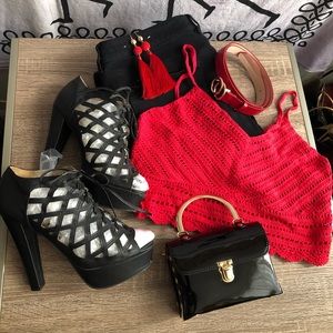 Black High Heels size 11